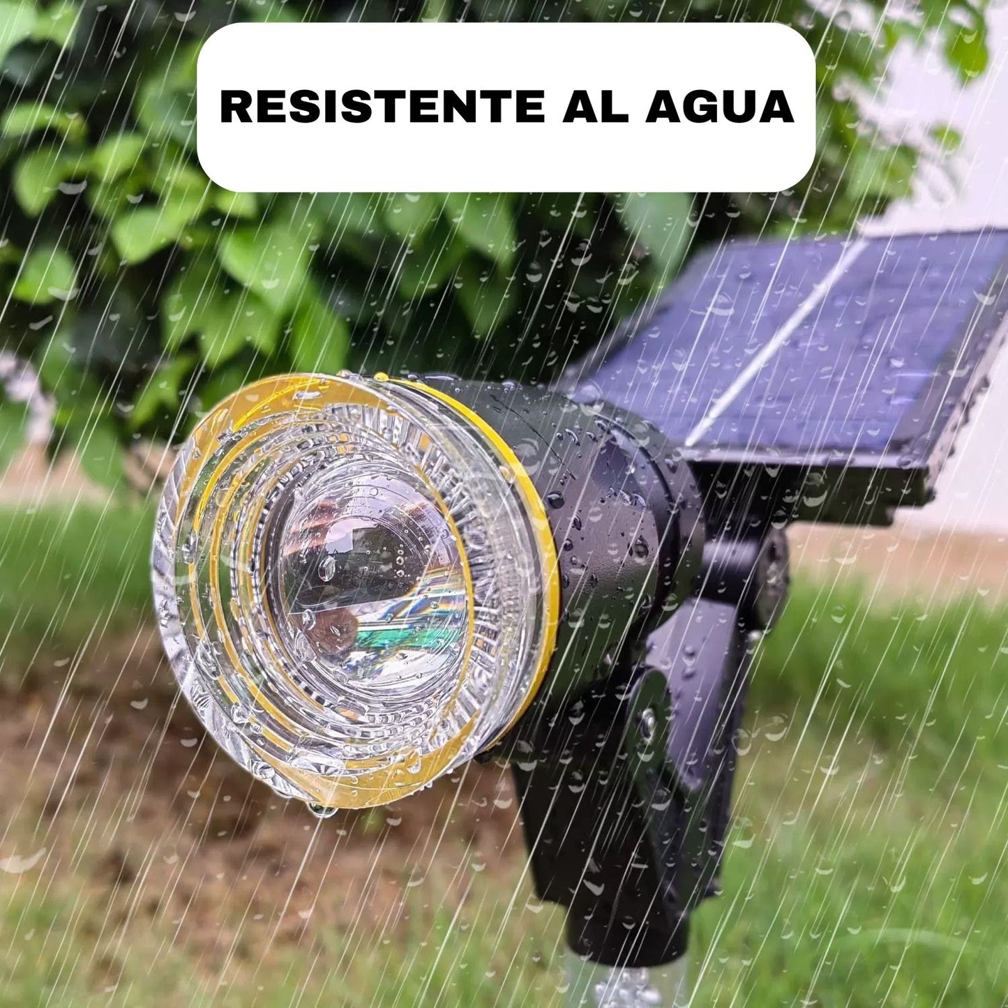 LUZ SOLAR PARA JARDÍN X2